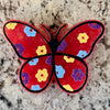 Butterfly w/Small Flowers