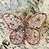 Butterfly w/Small Flowers