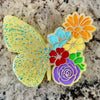 Butterfly w/Flowers