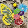 Butterfly w/Flowers