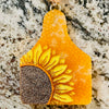 Cow Tag w/Sunflower