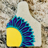 Cow Tag w/Sunflower