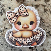 Baby Duck in Tutu (Cardstock Freshie)