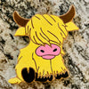 Highland Cow Sitting
