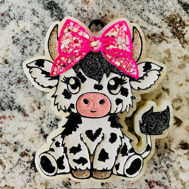 Highland Cow w/Bow