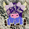 Highland Cow w/Bows