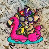 Highland Cow Flamingo Floatie