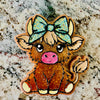 Highland Cow w/Bow