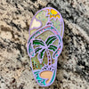 Sandal w/Beach Scene