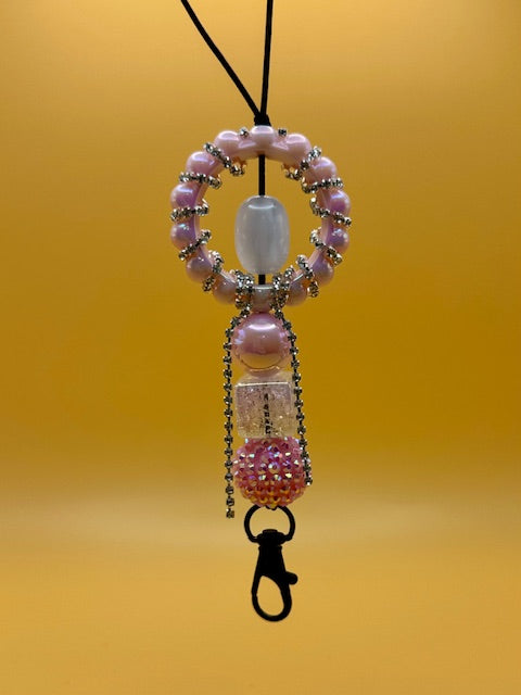 Pink Ring Freshie Hanger