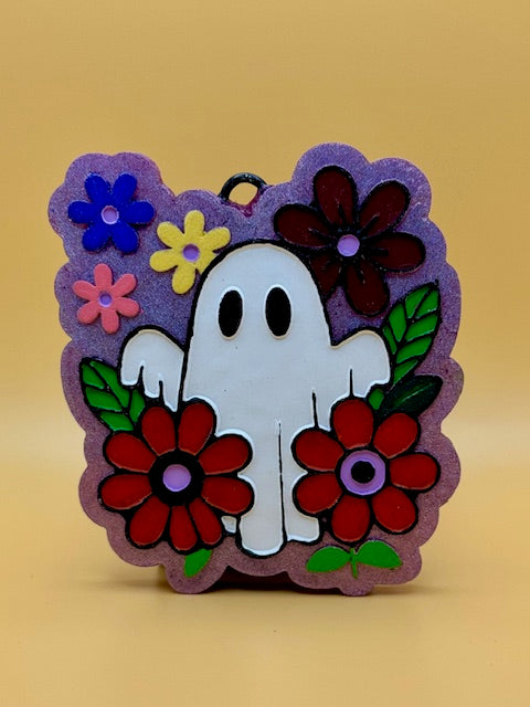 Ghost w/Flowers