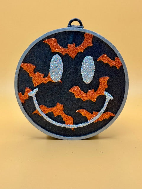 Smiley Face w/Bats