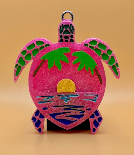 Turtle w/Beach Scene