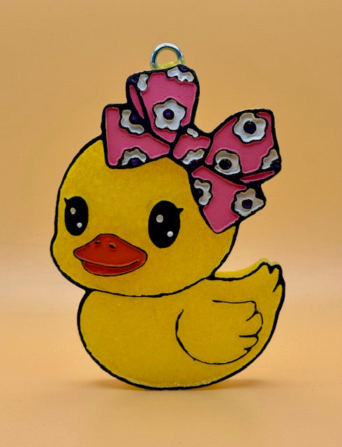 Cute Duckie w/Bow (Pink Sands)