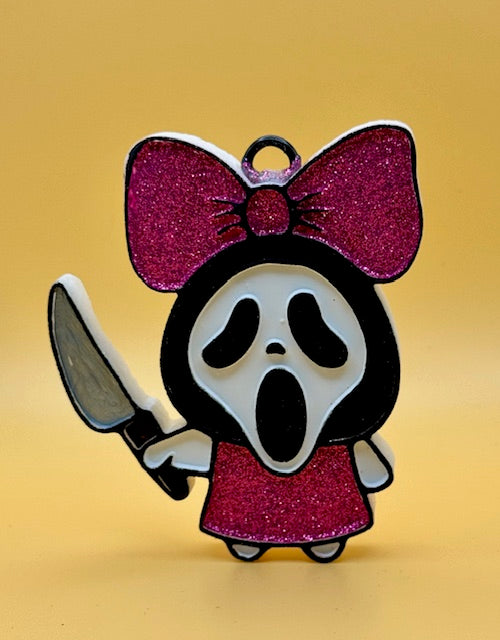 Baby Girl Scream Face (Black Ice)