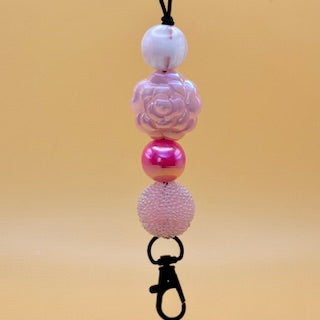 Pink Rose Freshie Hanger