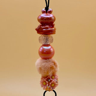 Orange Bunny Freshie Hanger