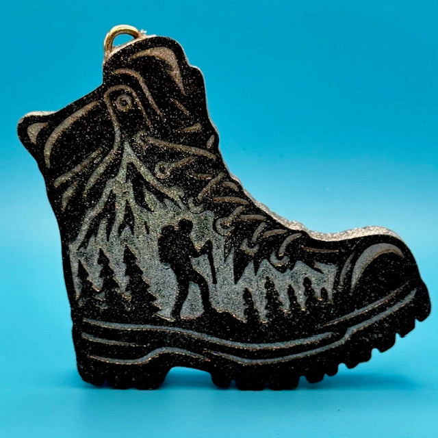 Hiking Boot Car Freshie by SPASS Designs