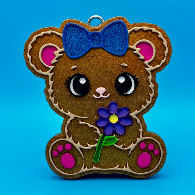 Koala with Flower Car Freshie by SPASS Designs
