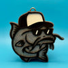 Fish with Hat Car Freshie by SPASS Designs