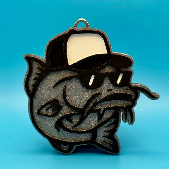 Fish with Hat Car Freshie by SPASS Designs