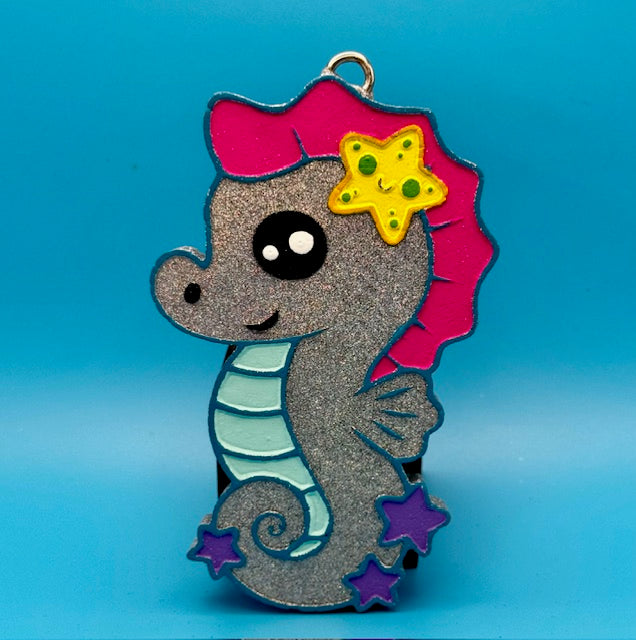 Seahorse Car Freshie by SPASS Designs