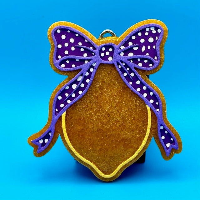 Lemon with Bow Car Freshie by SPASS Designs