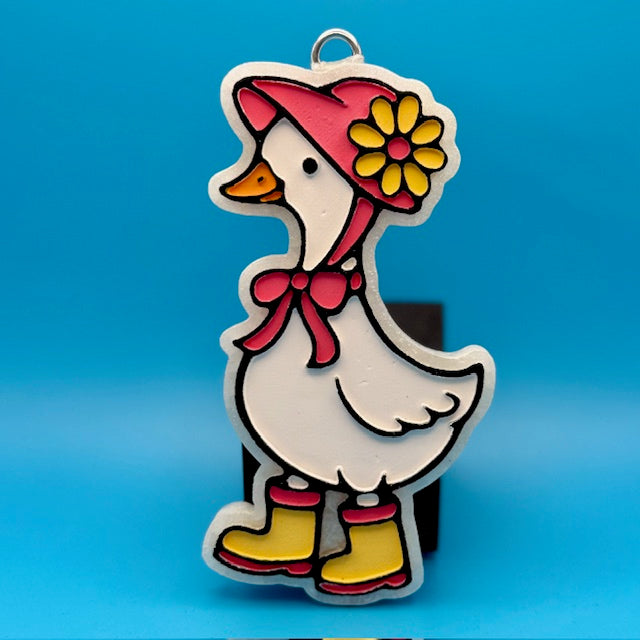 Spring Goose Car Freshie by SPASS Designs