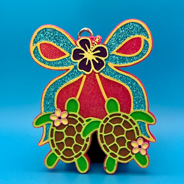 Turtle Cherries Car Freshie by SPASS Designs