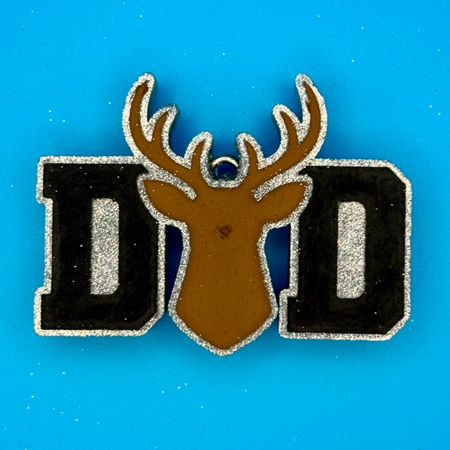 Dad Deer Car Freshie by SPASS Designs