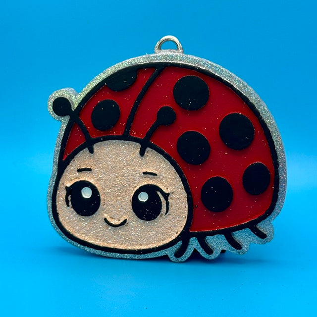 Ladybug Car Freshie by SPASS Designs