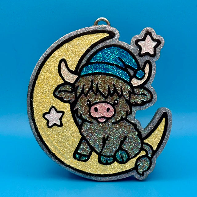 Cow on the Moon