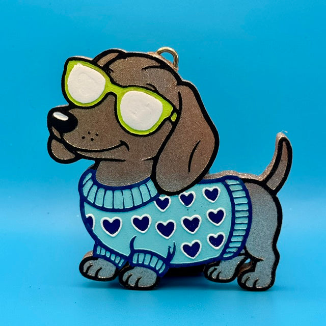 Dog with Sweater