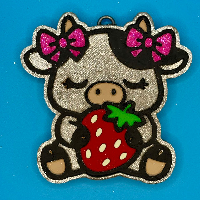 Cow with Strawberry