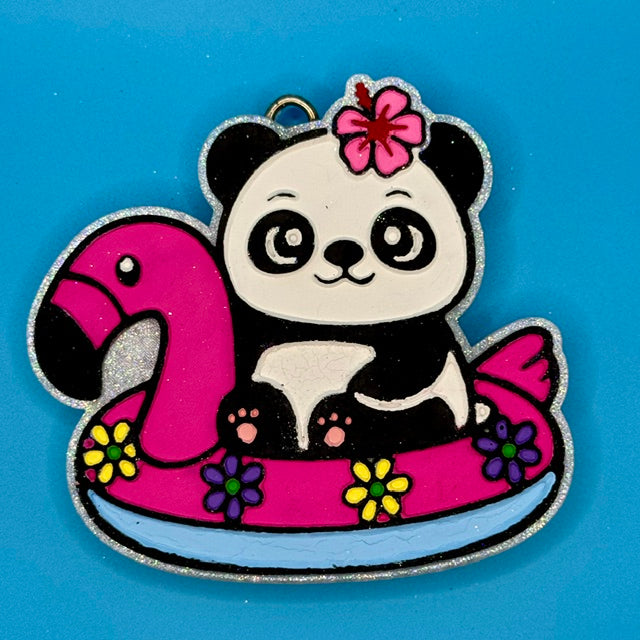 Panda in Floatie