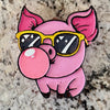 Pig Blowing Bubble