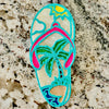 Sandal w/Beach Scene