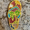 Sandal w/Beach Scene