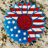 Sunflower w/Flag