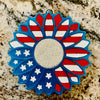 Sunflower w/Flag